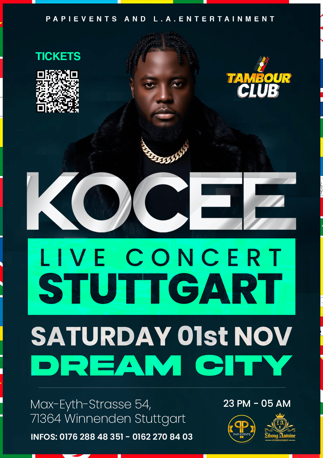 Hero image for KOCEE à Dream City Stuttgart – 01ᵉʳ novembre