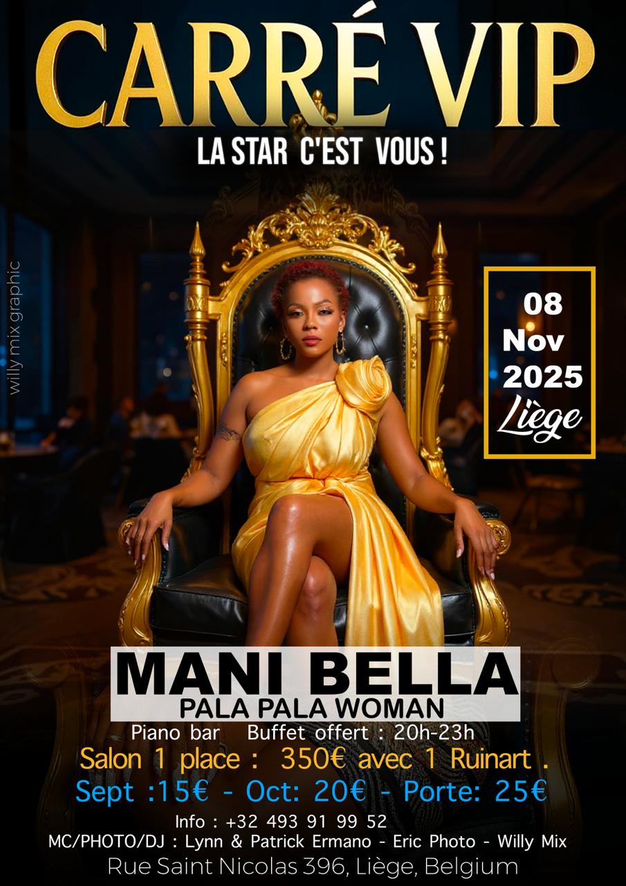 Hero image for VIP Night with Mani Bella in Liège