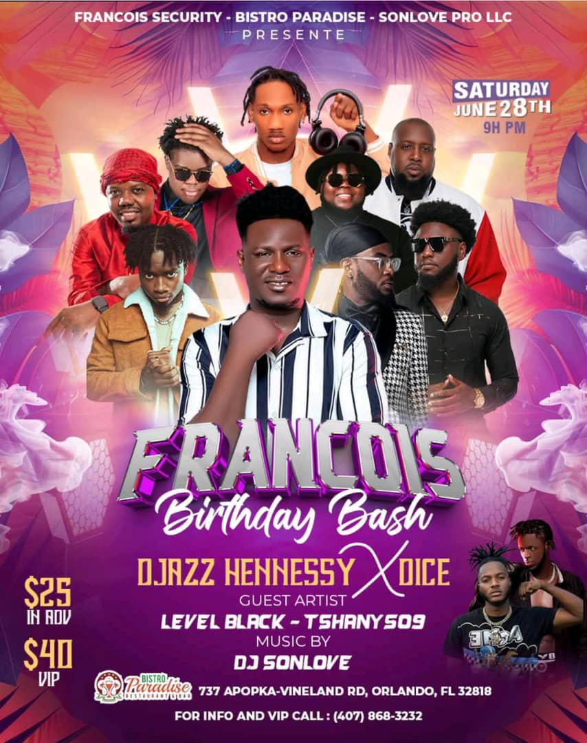 Francois Security, Bistro Paradise,Sonlove Pro LLC