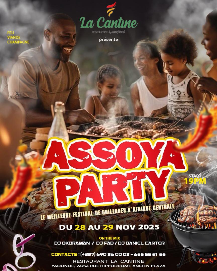 Assoya Party 2025 : Festival de grillades à Yaoundé