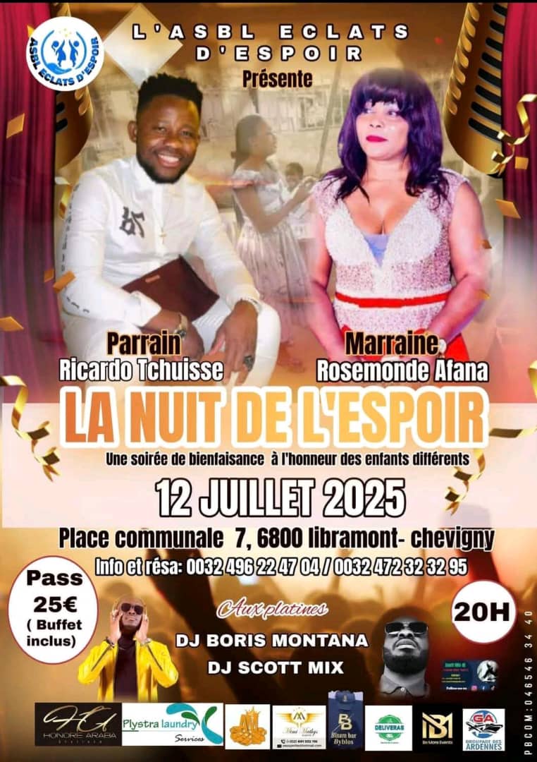 LaL’ASBL Éclats d’Espoir Nuit de l’Espoir's Team