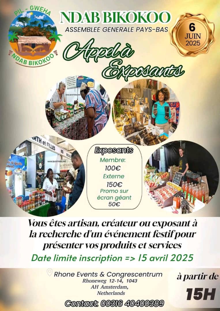 NDAB BIKOKOO – Assemblée Générale Pays-Bas