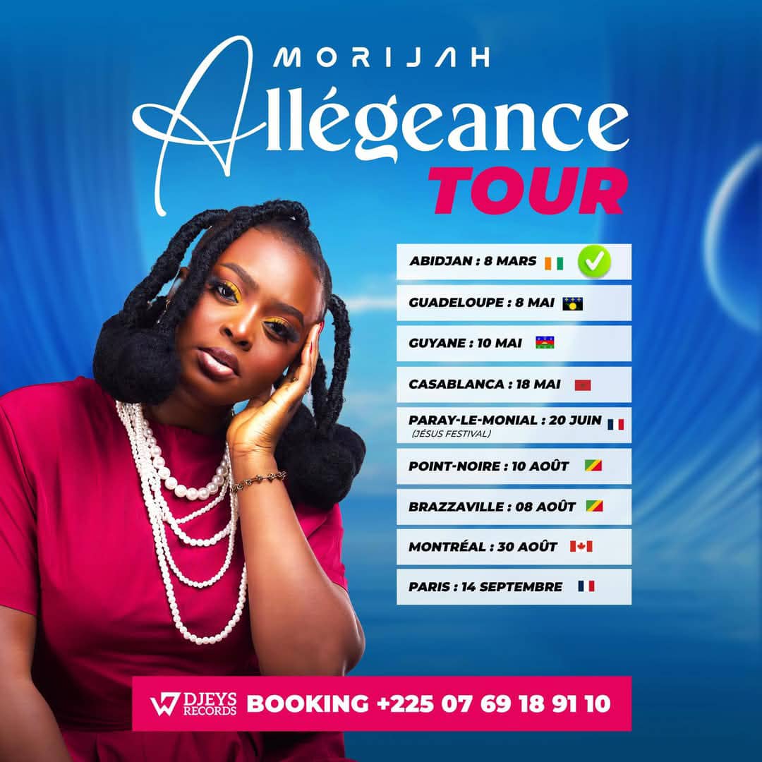 Morijah – Allégeance Tour 2024–2025