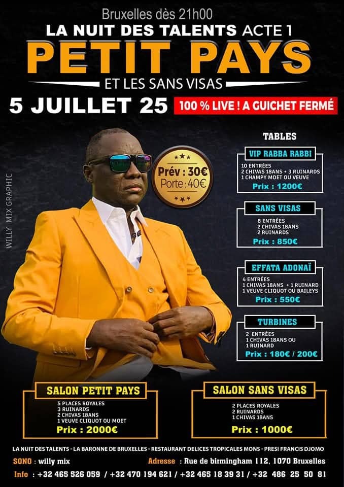 Carte des Boissons